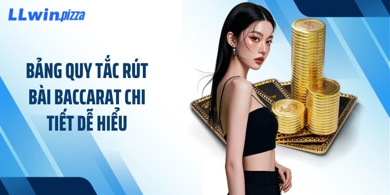 Bảng quy tắc rút bài baccarat chi tiết dễ hiểu