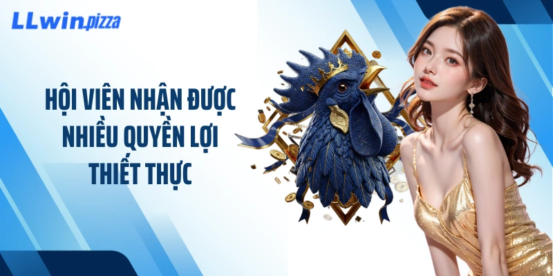 Hội viên nhận được nhiều quyền lợi thiết thực